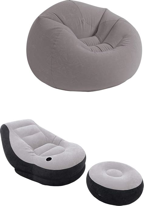 intex corp fake bean bag chair|intex beanless bag chair.